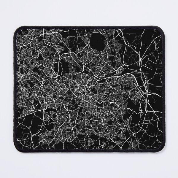 Item preview, Birmingham City Map in England - Full Moon designed and sold by deMAP.