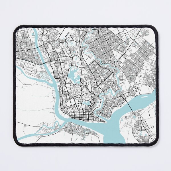Item preview, Yangon City Map of Myanmar - Circle designed and sold by deMAP.