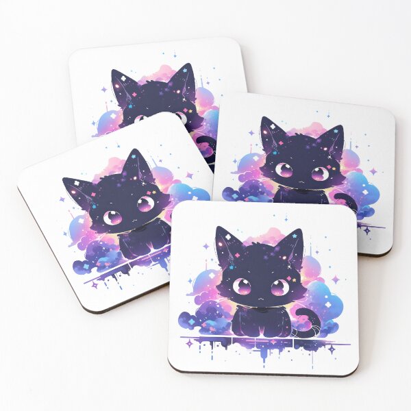 Item preview, Stellar Whiskers: Galaxy Cat Majesty designed and sold by KaleidoKiosk.