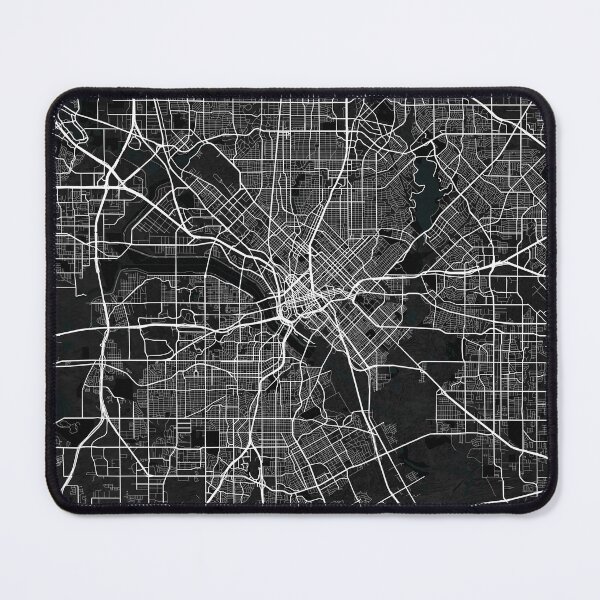Item preview, Dallas City Map of the United States - Dark designed and sold by deMAP.