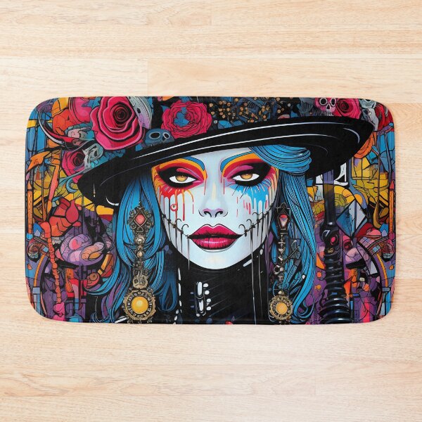 Item preview, Pop art gothic woman designed and sold by Art91design.
