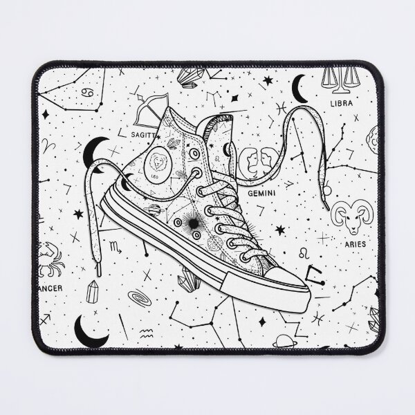 Item preview, Leo High tops - Black & white designed and sold by MickeyEdwards.
