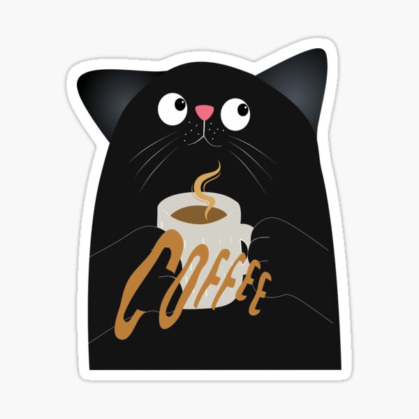 Item preview, Cat Love Coffee designed and sold by goldcov.