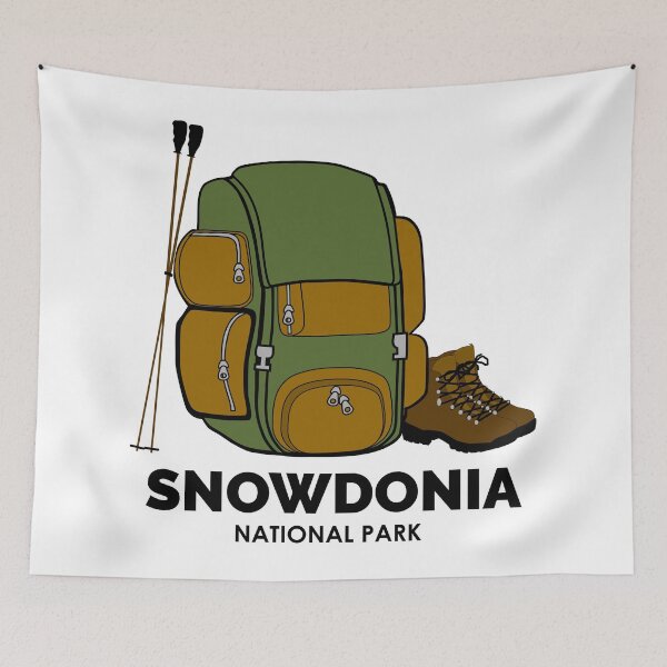 Item preview, Snowdonia National Park Backpack designed and sold by Esskay Designs.