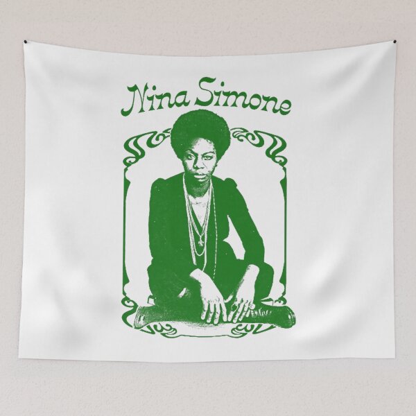 Item preview, Nina Simone  Original Retro Fan Art Design designed and sold by saracenooswi.