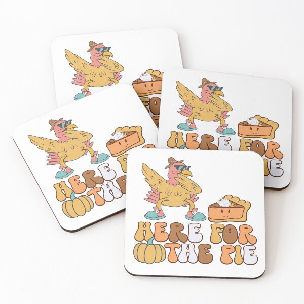 Item preview, Here for the Pie - Thanksgiving  designed and sold by PrintMastery.
