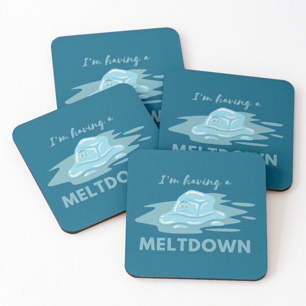 Item preview, I’m having a meltdown ice cube melting funny quote designed and sold by wejollydigitals.