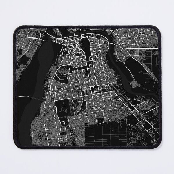 Item preview, Khartoum City Map of Sudan - Full Moon designed and sold by deMAP.