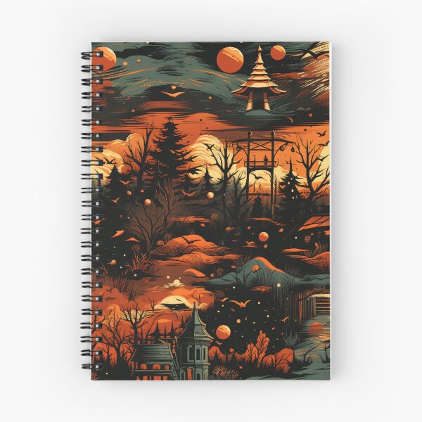 Item preview, A spooky carnival ride adds eerie allure to Halloween designed and sold by StrawberryJolly.