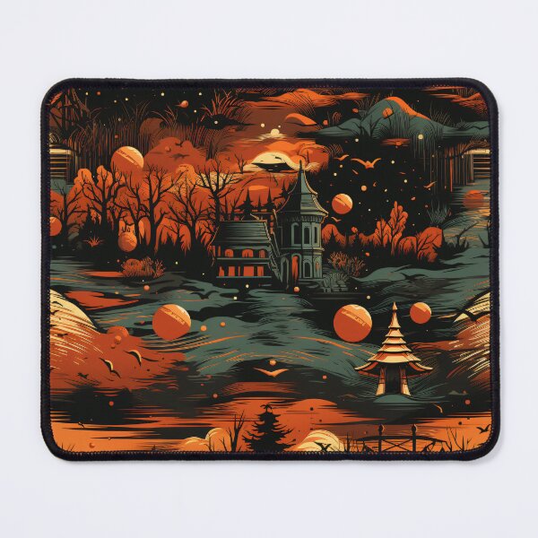 Item preview, A spooky carnival ride adds eerie allure to Halloween designed and sold by StrawberryJolly.
