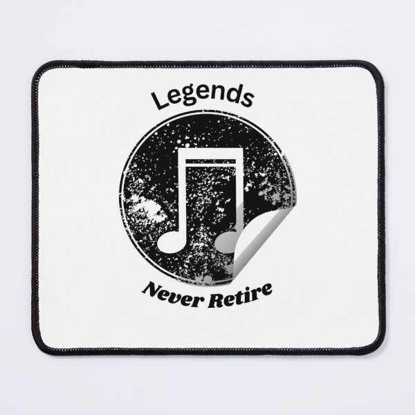 Item preview, Legends never retire designed and sold by BubbleTextBox.