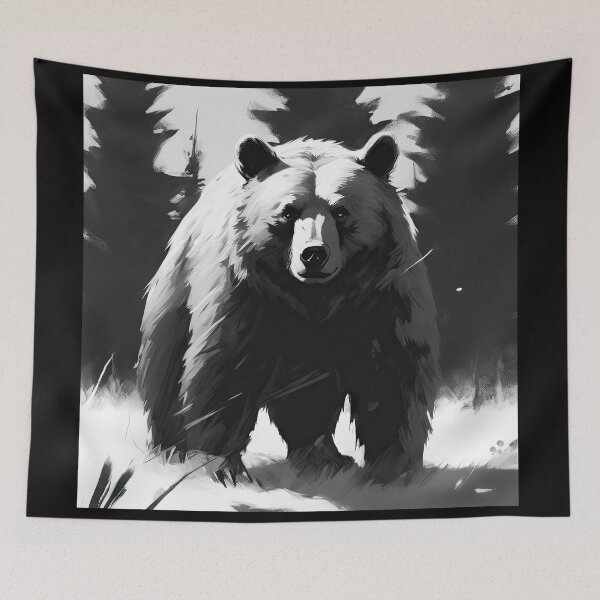 Item preview, Bear Grazer, Bear Art designed and sold by Bilisik.