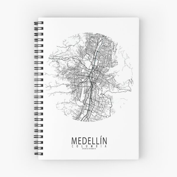 Item preview, Medellín City Map of Colombia - Circle designed and sold by deMAP.