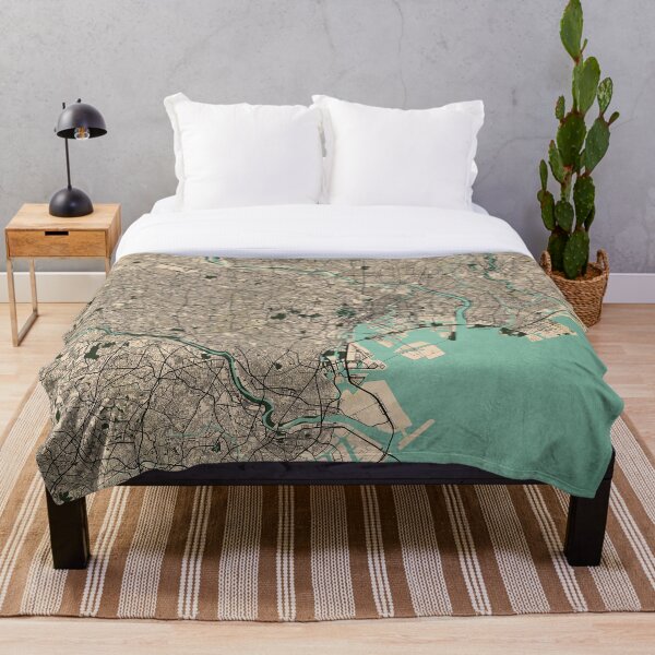 Item preview, Tokyo City Map of Japan - Vintage designed and sold by deMAP.