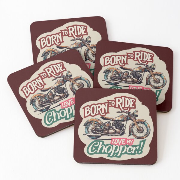 Item preview, Born to Ride, Love My Chopper!  designed and sold by socozora.