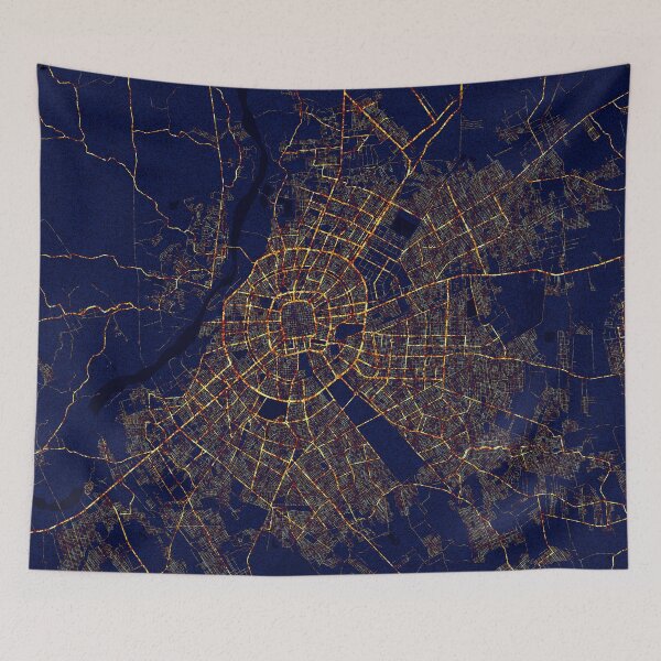 Item preview, Santa Cruz de la Sierra, Bolivia - City At Night designed and sold by deMAP.