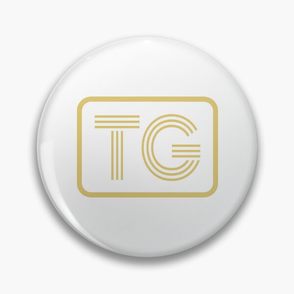 Item preview, TG Initials Gold Geometric Letters designed and sold by Jeallan Designs.