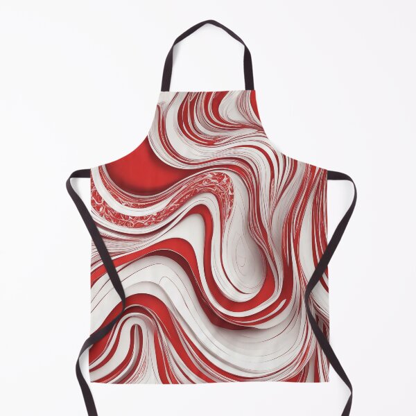 Artikelvorschau, Vibrant Red and White Pattern - Abstract Geometric Design entworfen und verkauft von The-Library.