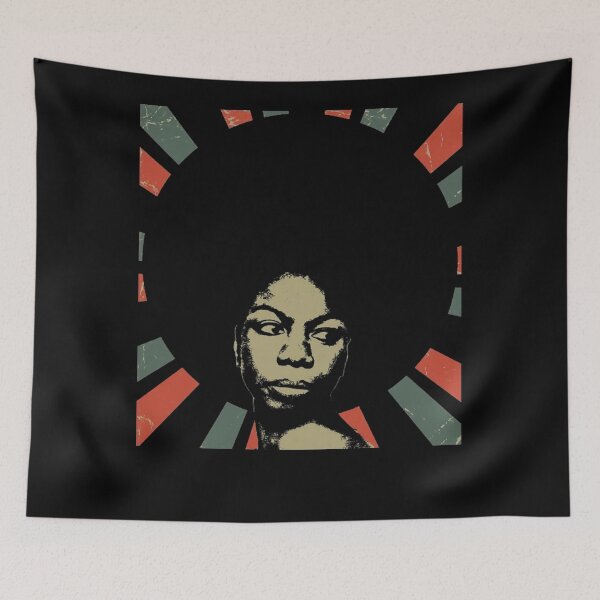 Item preview, Nina Simone  Vintage Art Design designed and sold by saracenooswi.
