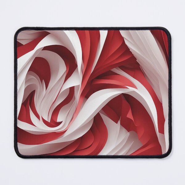 Item preview, Bold Red and White Pattern - Abstract Geometric Design designed and sold by The-Library.