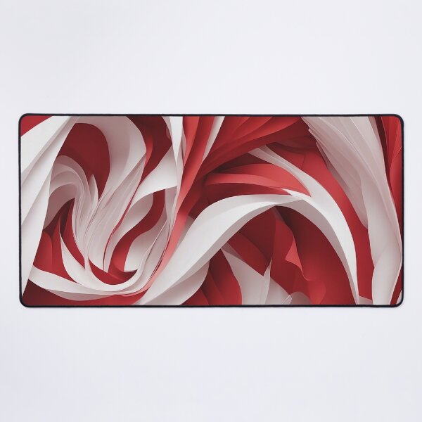 Item preview, Bold Red and White Pattern - Abstract Geometric Design designed and sold by The-Library.