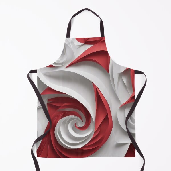 Artikelvorschau, Bold Red and White Pattern - Contemporary Abstract Design entworfen und verkauft von The-Library.