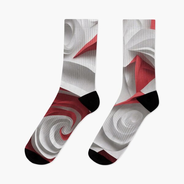Item preview, Bold Red and White Pattern - Contemporary Abstract Design designed and sold by The-Library.
