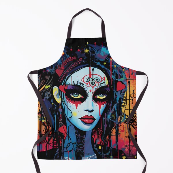 Item preview, Pop art gothic woman designed and sold by Art91design.