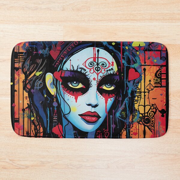 Item preview, Pop art gothic woman designed and sold by Art91design.