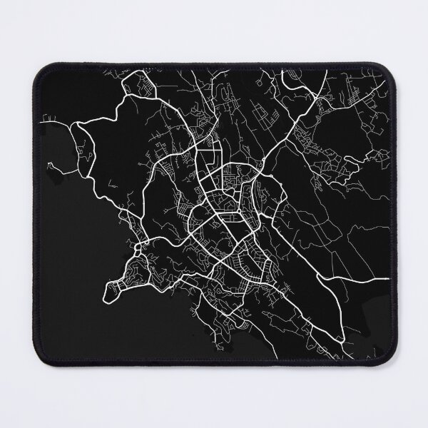 Item preview, Port Moresby City Map of Papua New Guinea - Full Moon designed and sold by deMAP.