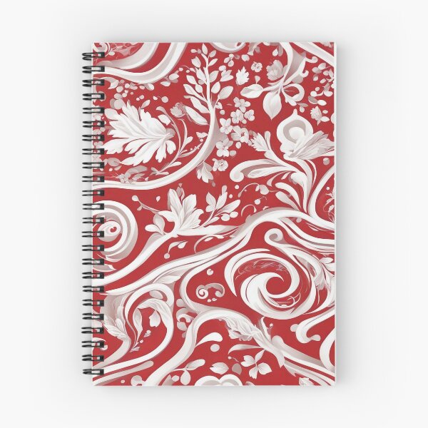 Item preview, Red and White Pattern - Abstract Geometric Design designed and sold by The-Library.