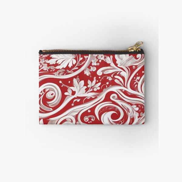 Item preview, Red and White Pattern - Abstract Geometric Design designed and sold by The-Library.