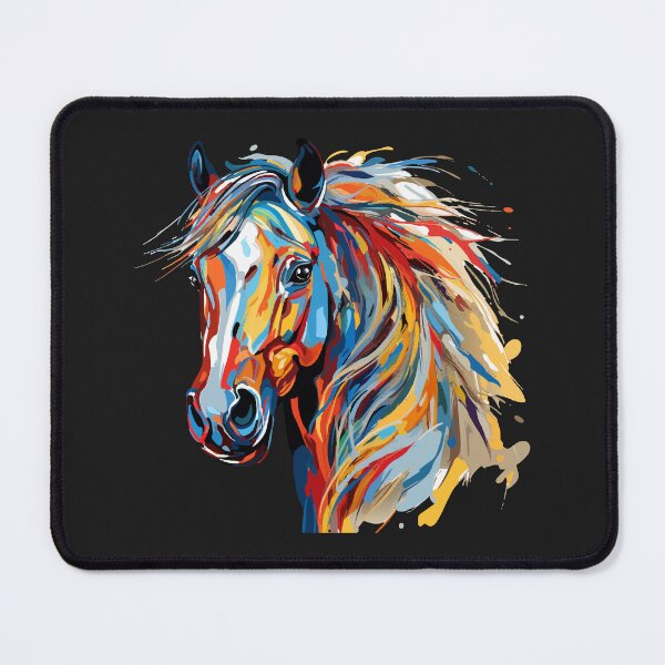 Item preview, Art horse abstract colorful designed and sold by Andrea-Design.