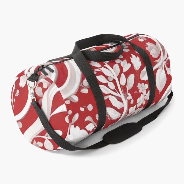 Item preview, Red and White Pattern - Abstract Geometric Design designed and sold by The-Library.