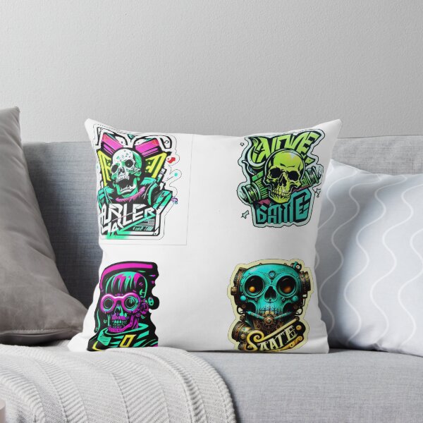 Item preview,  Halloween Skulls Sticker Packs designed and sold by Karlitox1988.