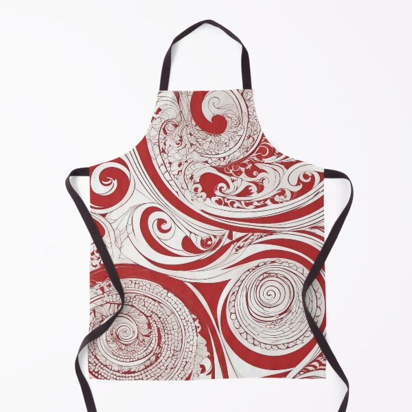Artikelvorschau, Striking Red and White Pattern - Modern Abstract Design entworfen und verkauft von The-Library.