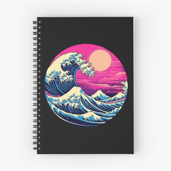Item preview, The Great Wave Cyberpunk Vapourware designed and sold by flying-hellfish.