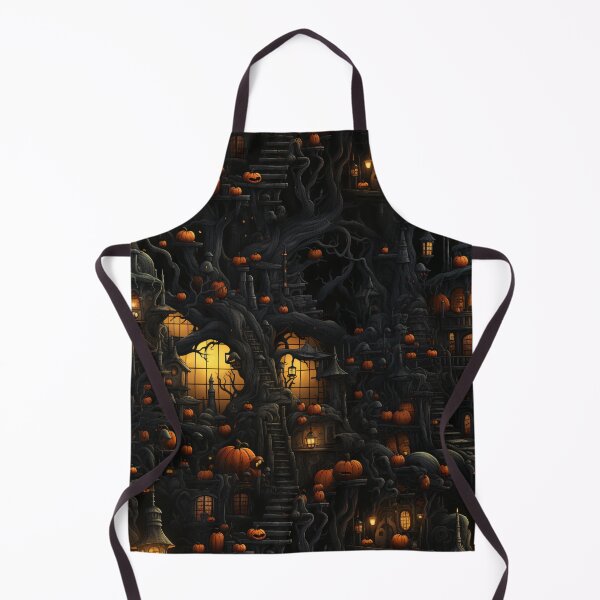 Item preview, A mural for a Halloween-themed escape room beckons mystery designed and sold by StrawberryJolly.