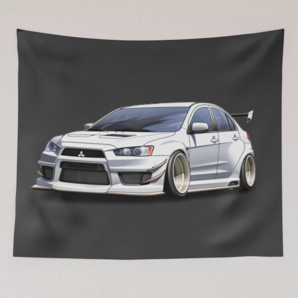 Artikelvorschau, Mitsubishi Lancer Evolution entworfen und verkauft von PrintEmporium1.