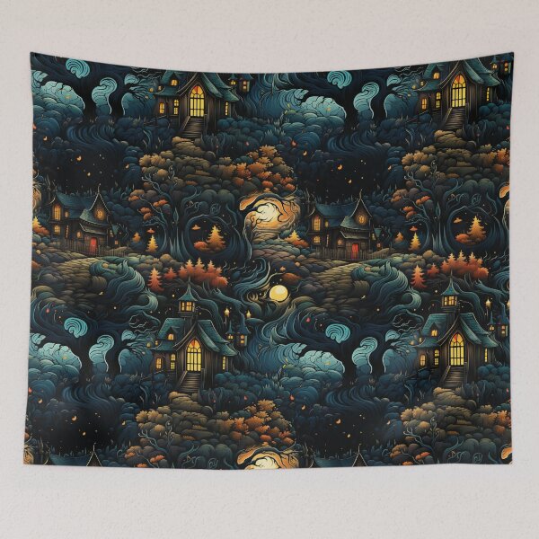 Item preview, A mural for a themed escape room immerses participants designed and sold by StrawberryJolly.