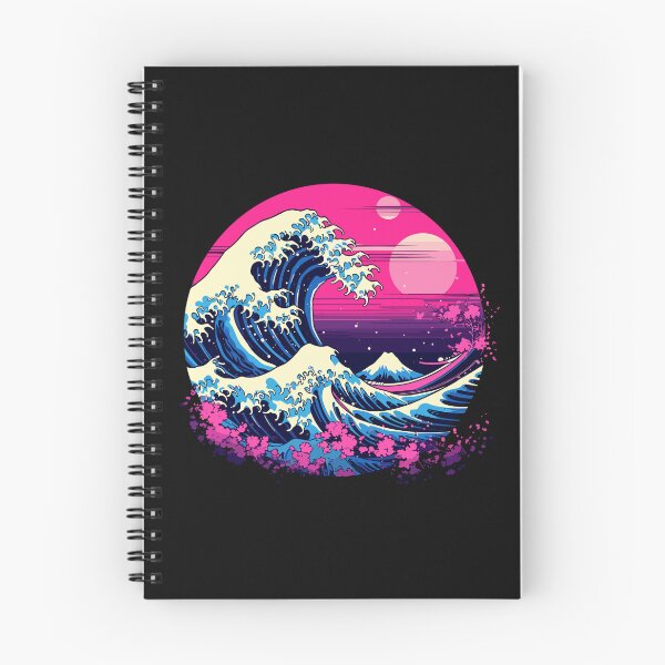 Item preview, The Great Wave Cyberpunk Vapourware designed and sold by flying-hellfish.
