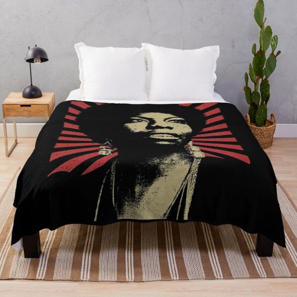 Item preview, Nina Simone Vintage Style Design Fan Art Design designed and sold by saracenooswi.