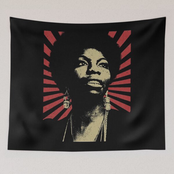 Item preview, Nina Simone  Vintage Style Design  Fan Art Design designed and sold by saracenooswi.