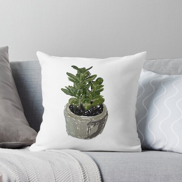 Item preview, Jade Plant Line Art designed and sold by AnnaE-Designs.