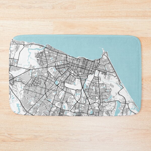Item preview, Fortaleza City Map of Brazil - Circle designed and sold by deMAP.