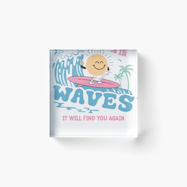 Item preview, happy waves surf designed and sold by vilanovapop.