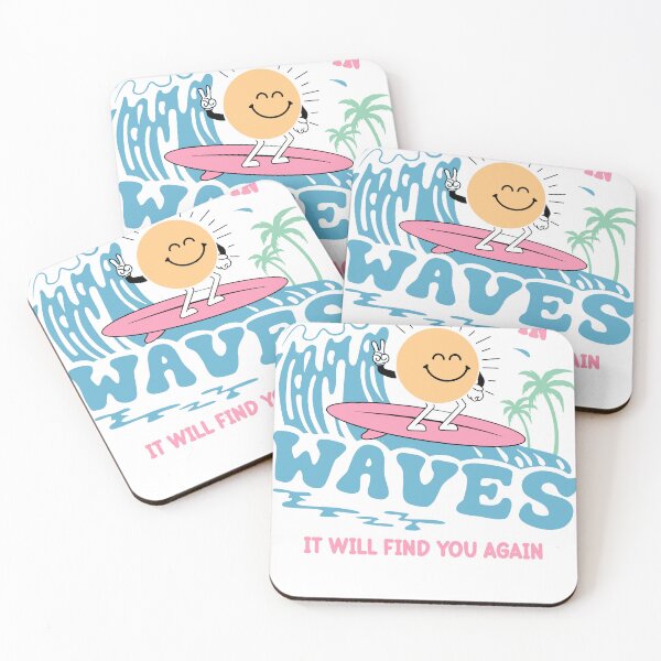 Item preview, happy waves surf designed and sold by vilanovapop.