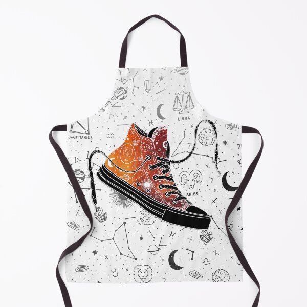 Item preview, Leo high tops - Space canvas designed and sold by MickeyEdwards.
