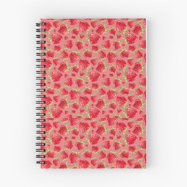 Item preview, Strawberry Pattern designed and sold by shopcosmiclatte.