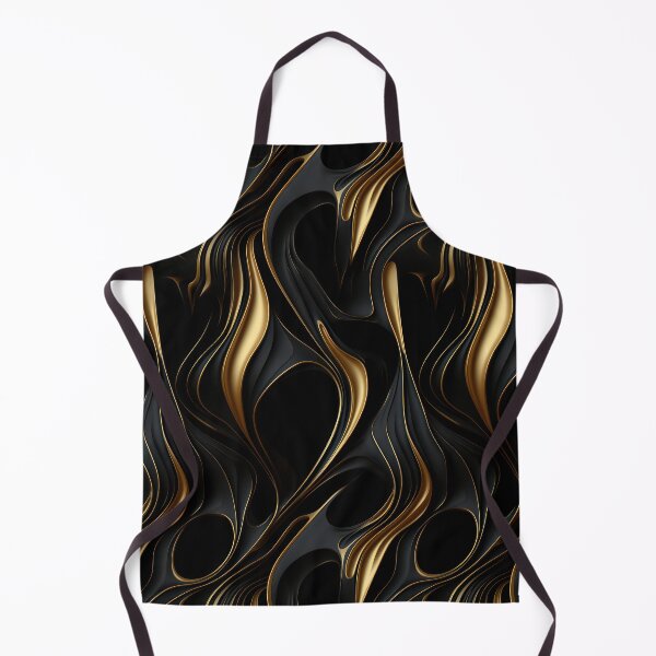 Item preview, Elegant gold and black metal pattern 2 designed and sold by E3DArt.